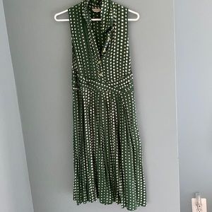 Anthropology retro shirt dress. Side zip. Length 41”